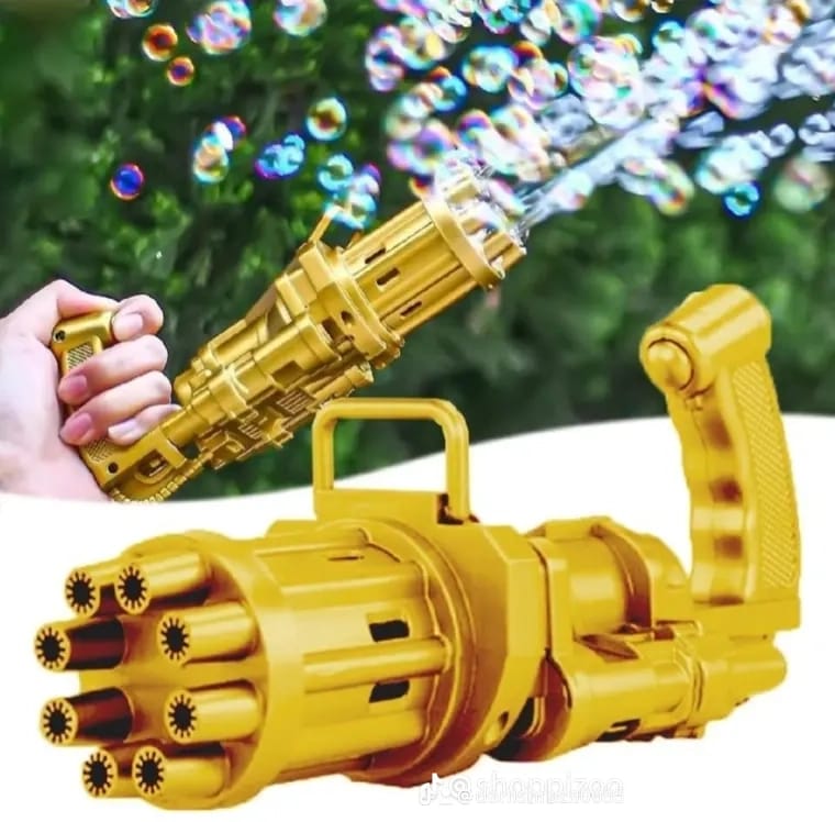 Electric bubble gun