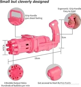 Electric bubble gun